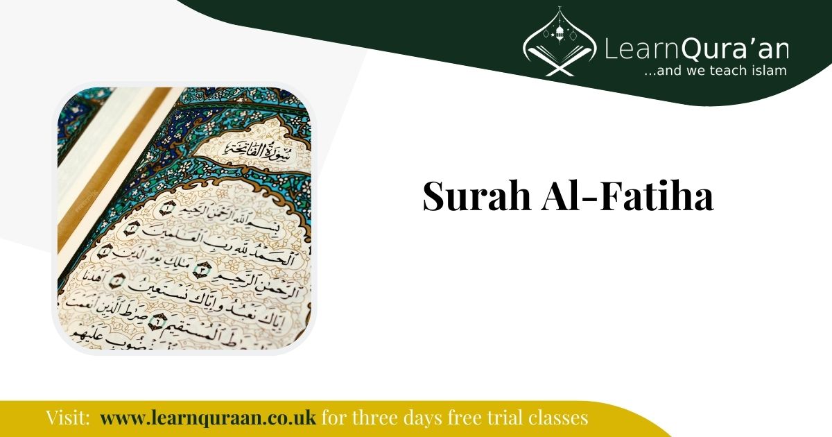 Surah Al-Fatiha